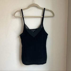 Velour tank top